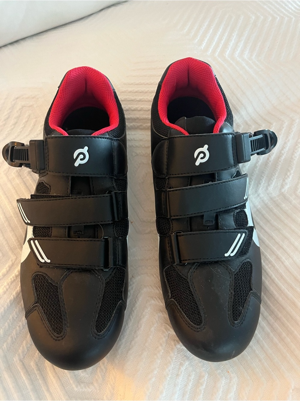 Peloton Black Cycling Shoes Size 40